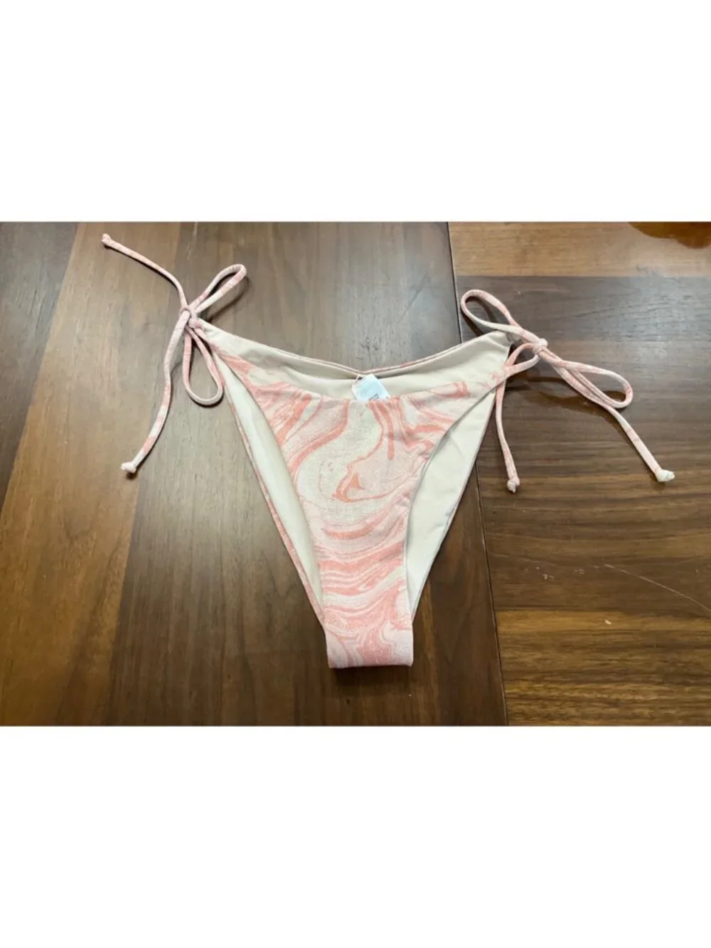 L*Space Lennox Classic Bikini Bottom in All Swirled Up New Womens Swimsuit